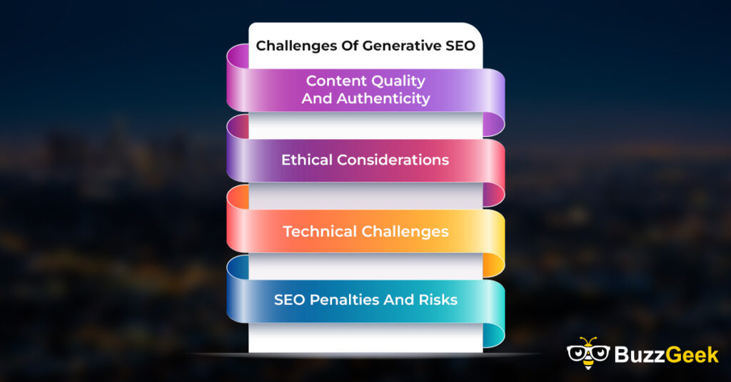 Challenges Of Generative SEO