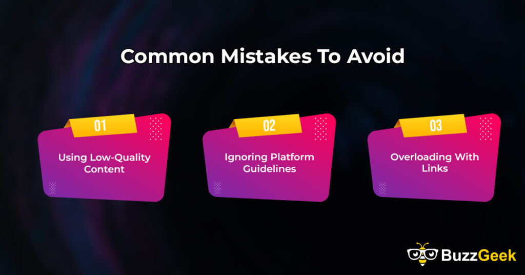 Common Mistakes To Avoid