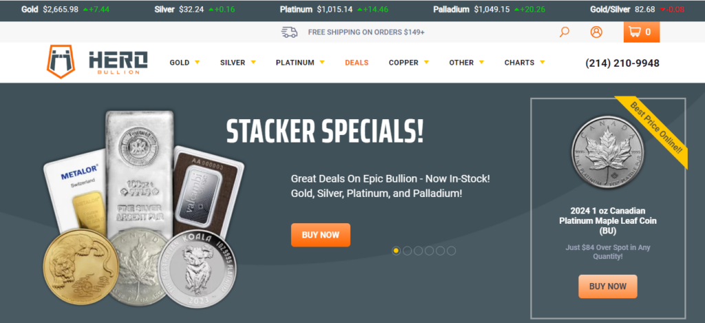 Herobullion Homepage